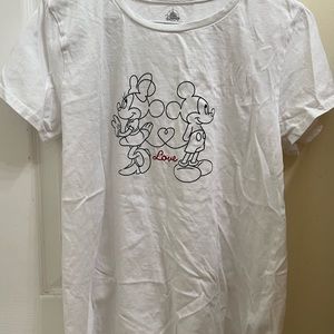 Disney Land | White Mickey Tee | Pink Love Mug